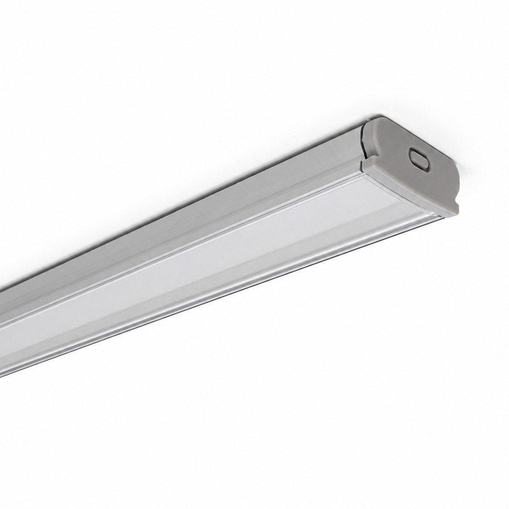 Zestaw profil LED TEKKNI ORRE srebrny klosz transparentny 2,02 m