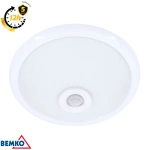Plafoniera TAZAN ST75 2xE27 z czujnikiem ruchu PIR