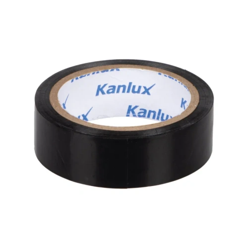 Czarna taśma izolacyjna Kanlux IT-2 5m 16mm