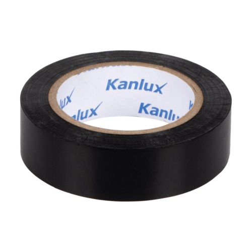 Czarna taśma izolacyjna Kanlux IT-2 10m 16mm