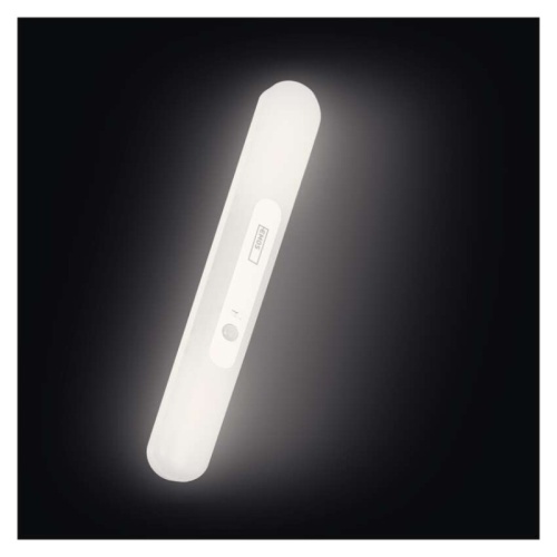 Lampa LED podszafkowa ładowalna, czujnik PIR, czujnik zmierzchu