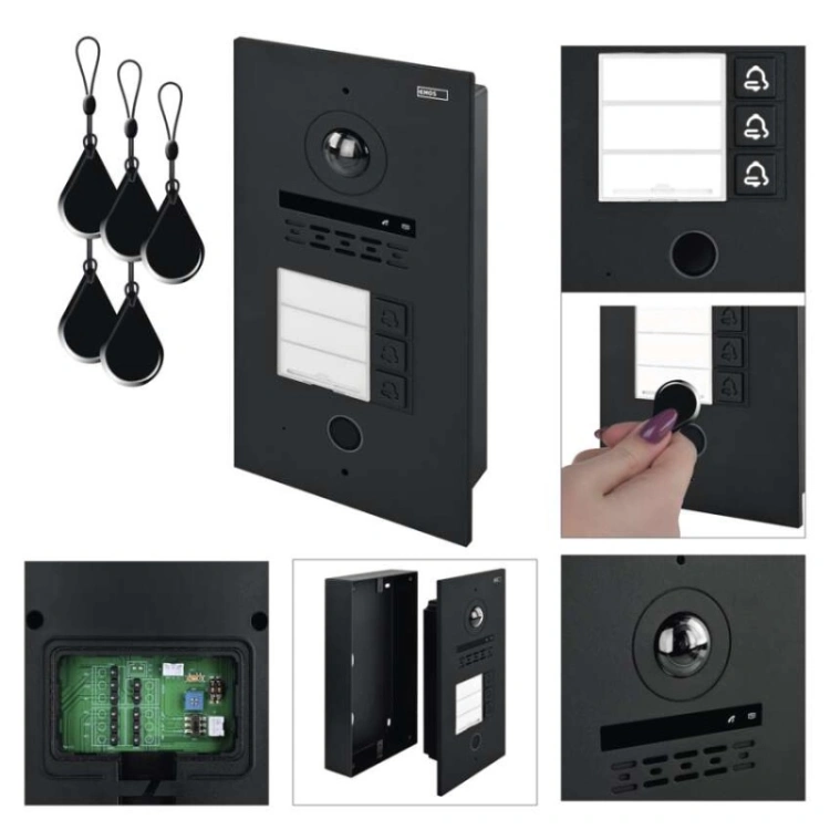 Jednostka kamery GoSmart do monitora IP880B 2WIRE i wideodomofonu IP-880A 2WIRE, 3 przyc.