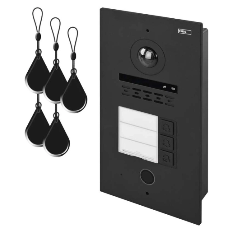 Jednostka kamery GoSmart do monitora IP880B 2WIRE i wideodomofonu IP-880A 2WIRE, 3 przyc.