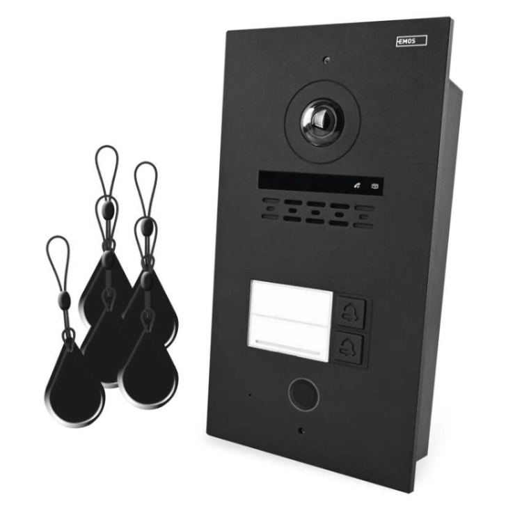 Jednostka kamery GoSmart do monitora IP880B 2WIRE i wideodomofonu IP-880A 2WIRE, 2 przyc.