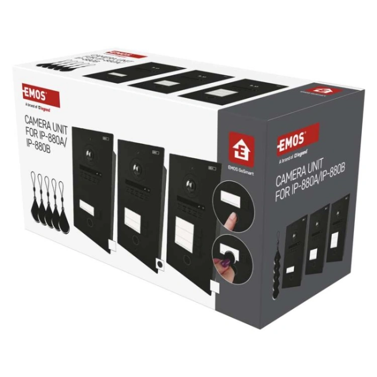 Jednostka kamery GoSmart do monitora IP880B 2WIRE i wideodomofonu IP-880A 2WIRE, 2 przyc.