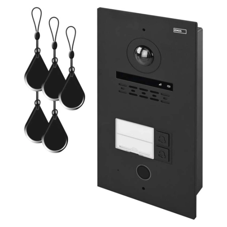 Jednostka kamery GoSmart do monitora IP880B 2WIRE i wideodomofonu IP-880A 2WIRE, 2 przyc.