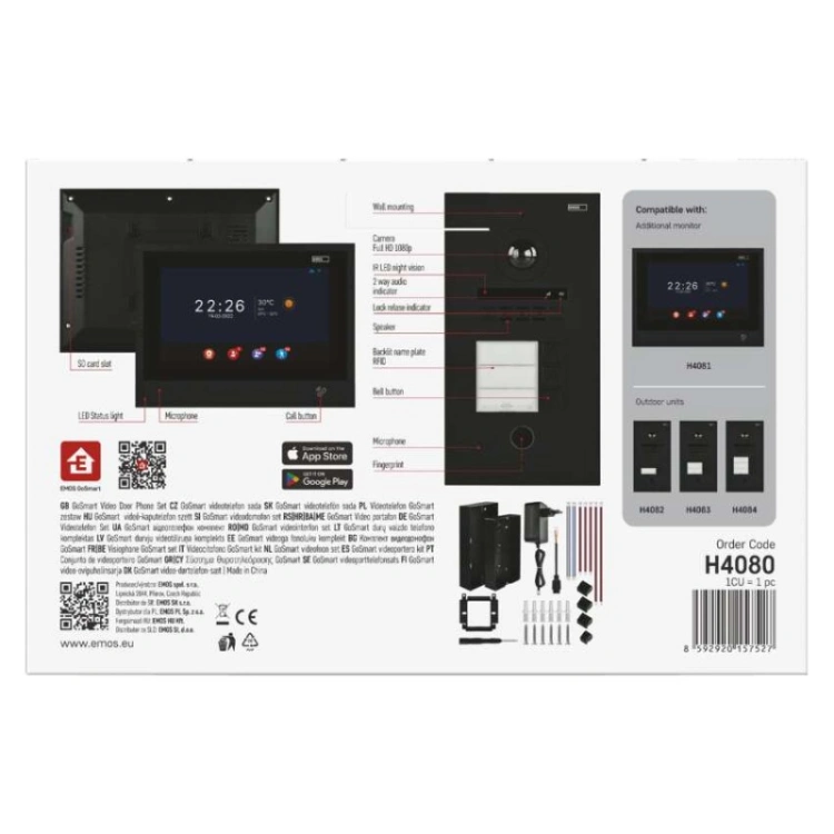 GoSmart IP-880A 2WIRE domowy wideodomofon z WiFi