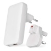 Zasilacz sieciowy USB GaN PD 65W, AC + kabel
