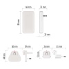 Zasilacz sieciowy USB GaN PD 65W, AC + kabel