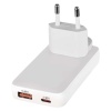 Zasilacz sieciowy USB GaN PD 65W, AC + kabel