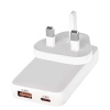 Zasilacz sieciowy USB GaN PD 65W, AC + kabel