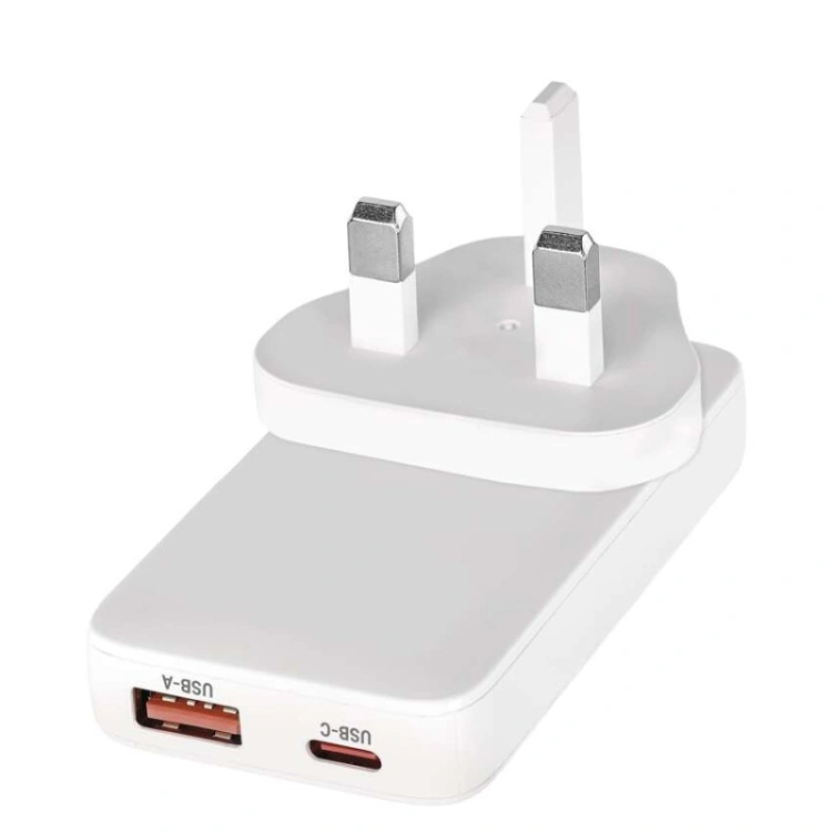 Zasilacz sieciowy USB GaN PD 65W, AC + kabel