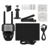 GoSmart Kamera zewnętrzna IP-6100G HAWK z 4G LTE, akumulatorem i panelem solarnym