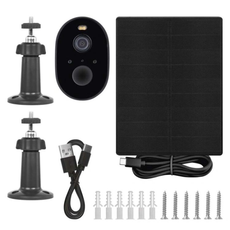 GoSmart Kamera zewnętrzna IP-1150G SNAP z WiFi, akumulatorem i panelem solarnym