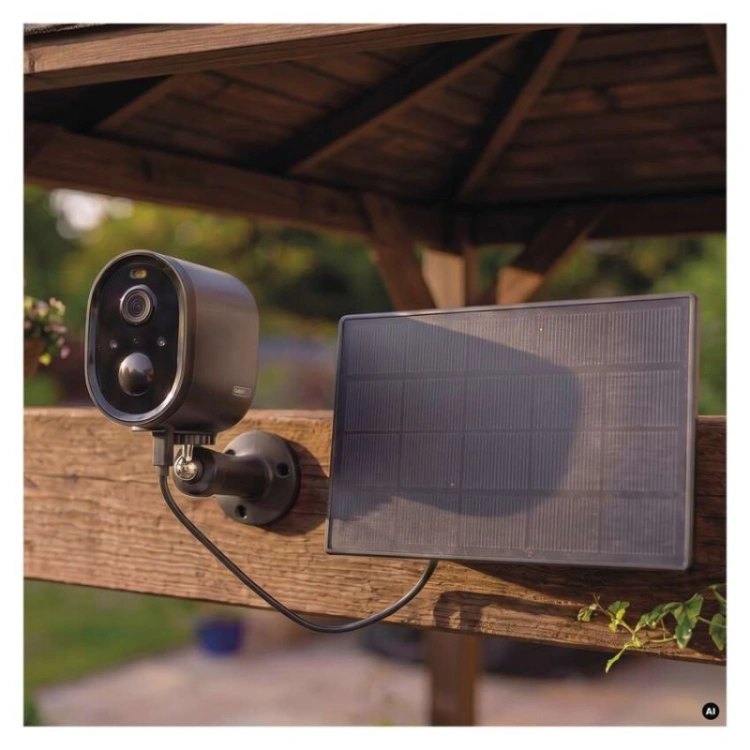 GoSmart Kamera zewnętrzna IP-1150G SNAP z WiFi, akumulatorem i panelem solarnym