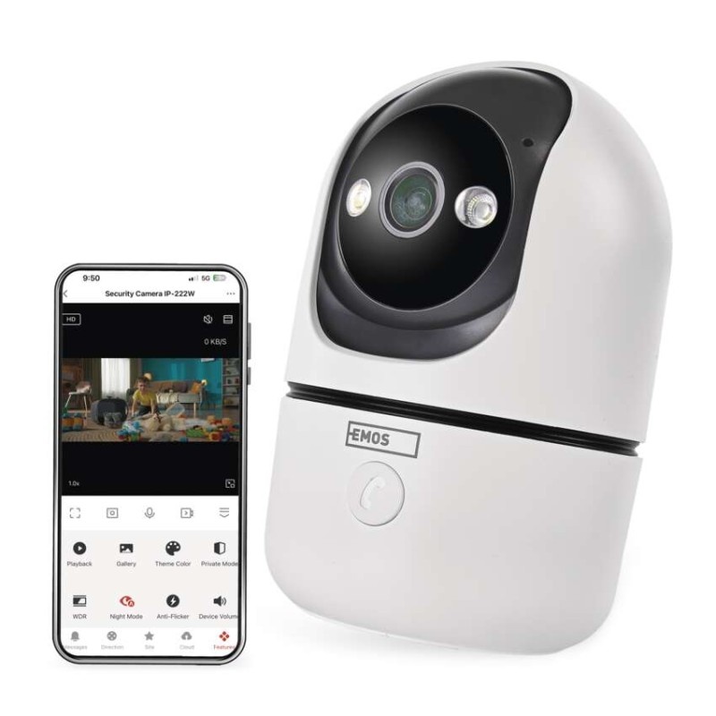 GoSmart Wewnętrzna kamera obrotowa IP-220G z WiFi