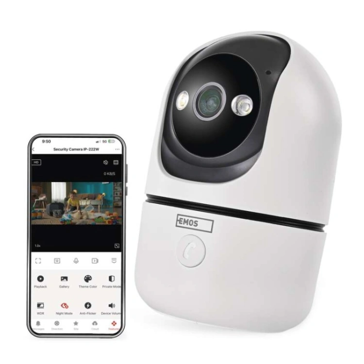 GoSmart Wewnętrzna kamera obrotowa IP-220G z WiFi