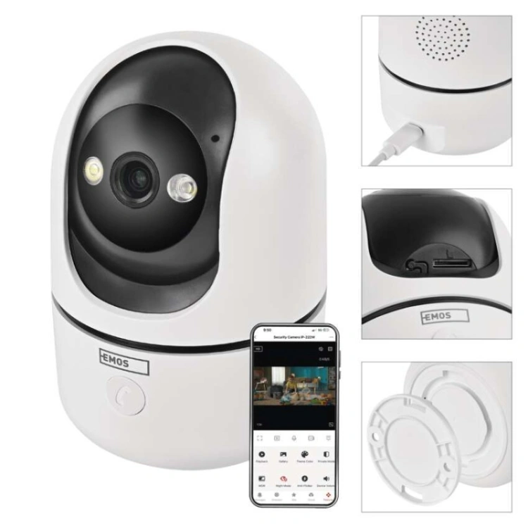 GoSmart Wewnętrzna kamera obrotowa IP-220G z WiFi