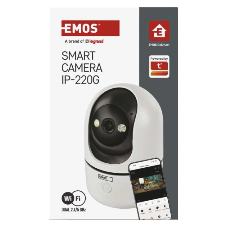 GoSmart Wewnętrzna kamera obrotowa IP-220G z WiFi