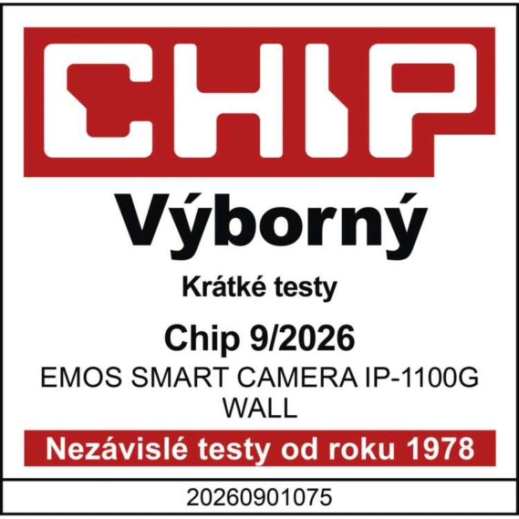 GoSmart Zewnętrzna kamera IP-1100G WALL zasilana bateryjnie, z Wi-Fi i panelem słonecznym