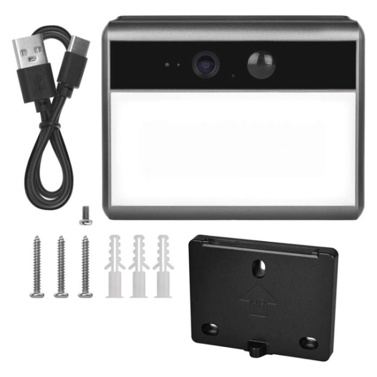 GoSmart Zewnętrzna kamera IP-1100G WALL zasilana bateryjnie, z Wi-Fi i panelem słonecznym