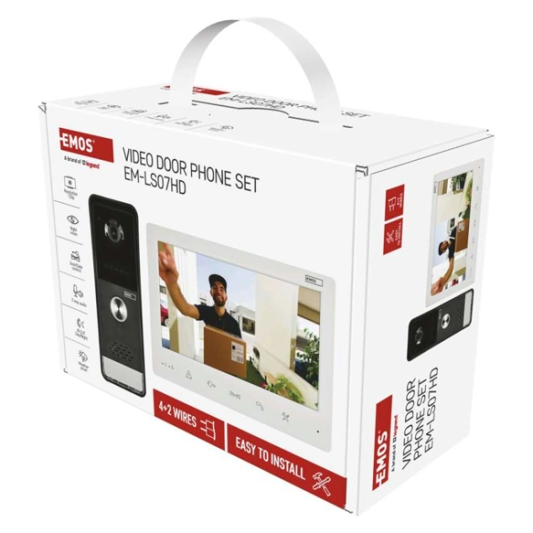 EM-LS07HD domowy wideodomofon zestaw