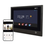 Dodatkowy monitor wideodomofonu EMOS GoSmart IP880B 7 cali czarny