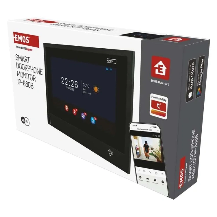 Monitor EMOS IP880B 2WIRE Wi-Fi
