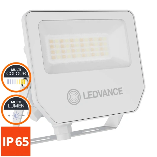Biały naświetlacz LEDVANCE 18W 3CCT 2400lm IP65