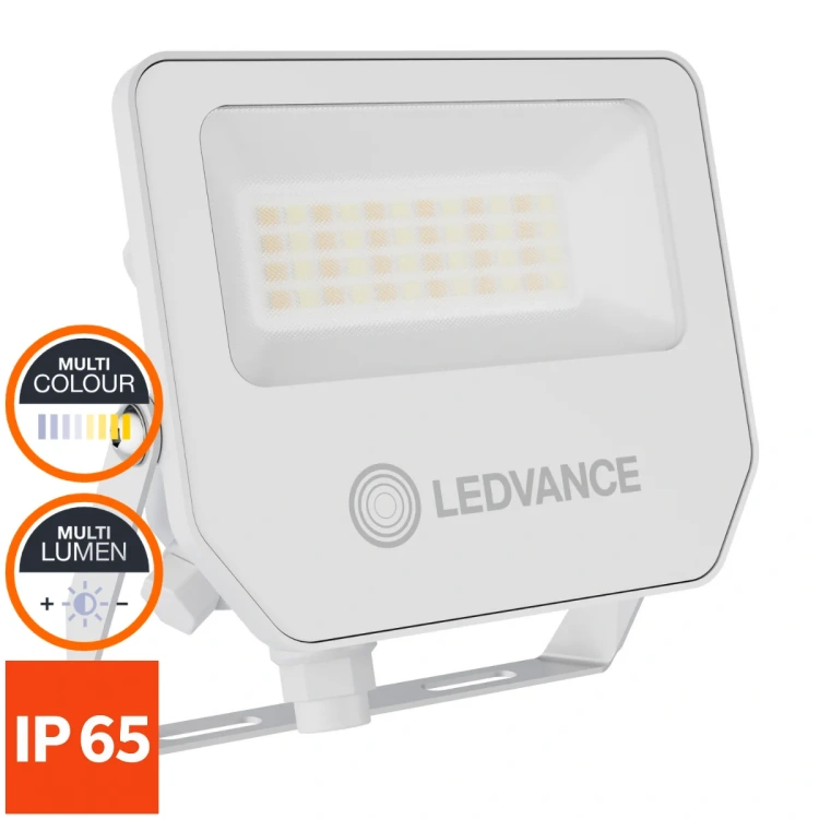 Biały naświetlacz LEDVANCE 18W 3CCT 2400lm IP65