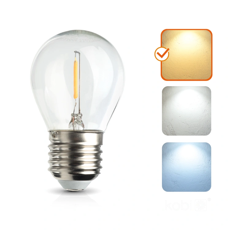 Żarówka filamentowa LED FMB 1,3W E27 2700K Kobi 360 Line