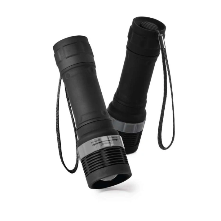 Latarka LED 3W, 75 lm 3× AAA z zoomem