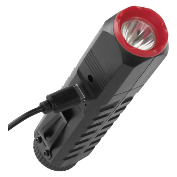Latarka LED plastikowa 120 lm, ładowalna