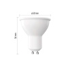 Żarówka LED Classic MR16 / GU10 / 4.9 W (75 W) / 565 lm / Ciepła biel