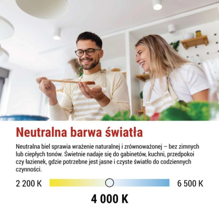 Żarówka LED Classic R63 / E27 / 5,9 W (60 W) / 806 lm / neutralna biel