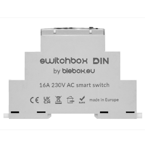 Sterownik WiFi switchBox DIN BleBox 230V 16A