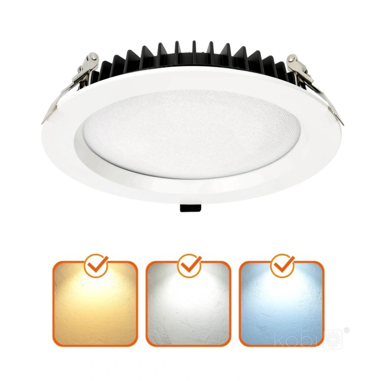Downlight LED NEXEYE 30W 3CCT IP44 Kobi Pro