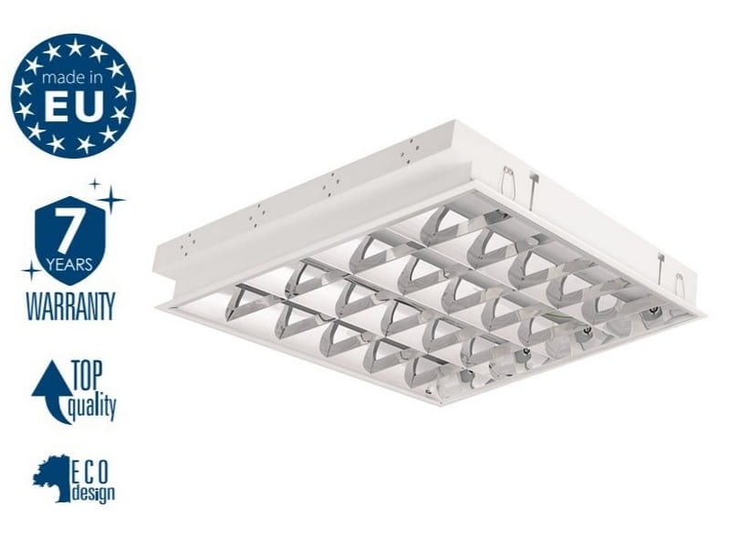 Oprawa rastrowa podtynkowa REGIS 4xT8 LED 60cm max 18W Kanlux