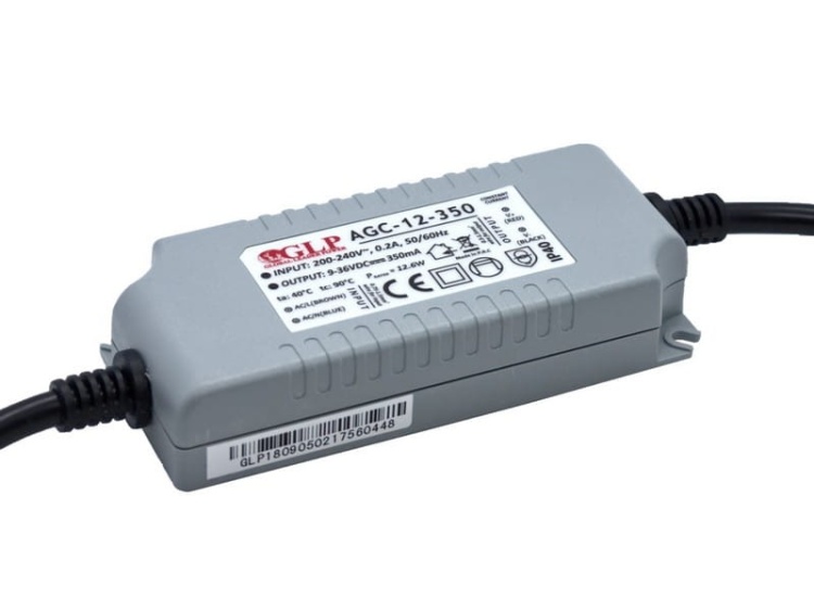 Zasilacz stałoprądowy o mocy 16W AGC-12-350