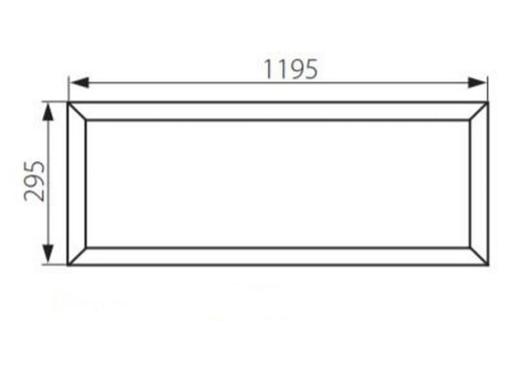 Panel LED BRAVO S STANDARD 120x30 40W 4000K 4000lm biała ramka Kanlux 28022