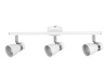 Spot 3 punktowy LED ENALI EL-3I-W biały regulowany GU10 max.35W KANLUX 28766