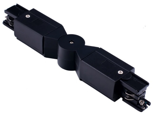 Łącznik regulowany, kątowy kolor czarny do szynoprzewodów TRS