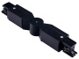 Łącznik regulowany, kątowy kolor czarny do szynoprzewodów TRS