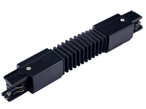 Łącznik elastyczny, regulowany kolor czarny do szynoprzewodów TRS