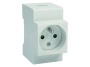 Gniazdo DIN35 KMFS-16A 250V 3P IP20 KANLUX 19490