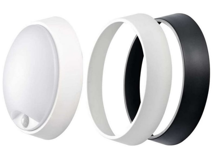 Plafon LED z czujnikiem ruchu 14W 3000K 1000lm + 2x pierścień ozdobny EMOS ZM3131