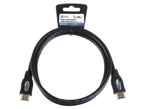 Przewód HDMI 1.4 wtyk A - wtyk A, ECO 1,5m EMOS SL0101