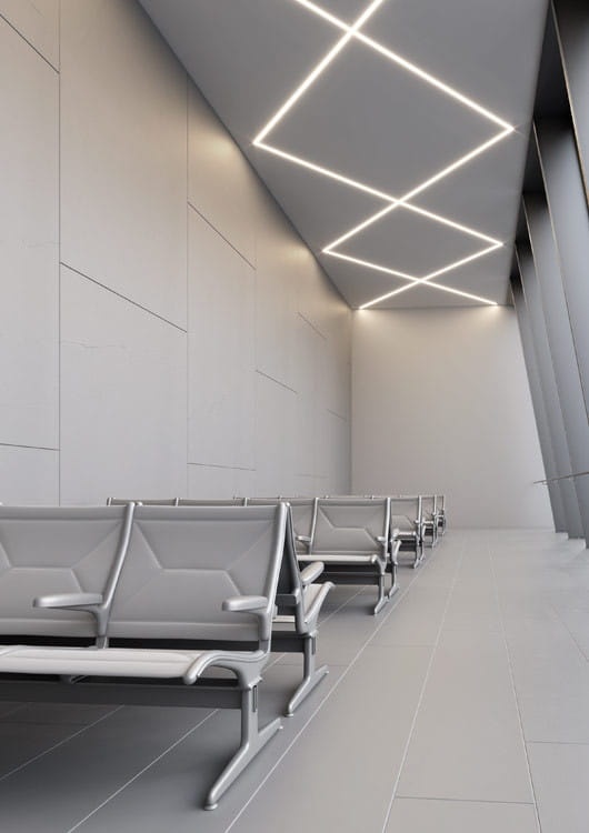 Profil LED LIPOD anodowany czarny bez przesłony