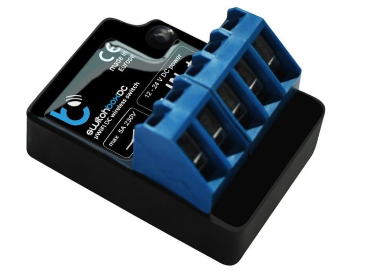Złącza sterownika switchBoxDC BleBox