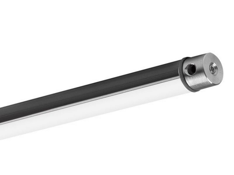 Profil PIKO-O CZARNY anodowany bez przesłony